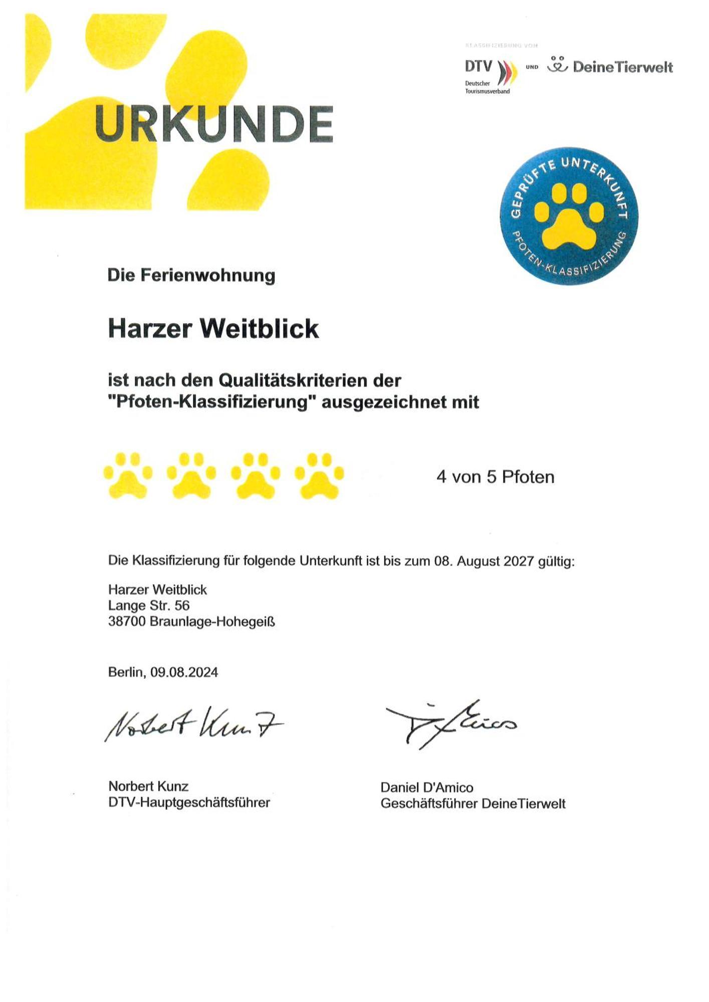 Fewo Harzer Weitblick, Hunde Willkommen, W-Lan, 2X Smart Tv, Dtv 4 Sterne, 4 Pfoten Braunlage Bagian luar foto